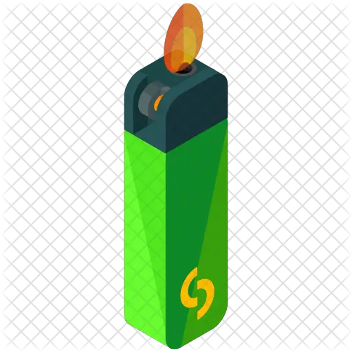  Lighter Icon Of Isometric Style Candle Png Lighter Flame Png