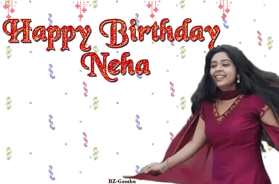  Happy Birthday Neha Nivedita Chand Chupa Badal Mein Png Happy Birthday Logos