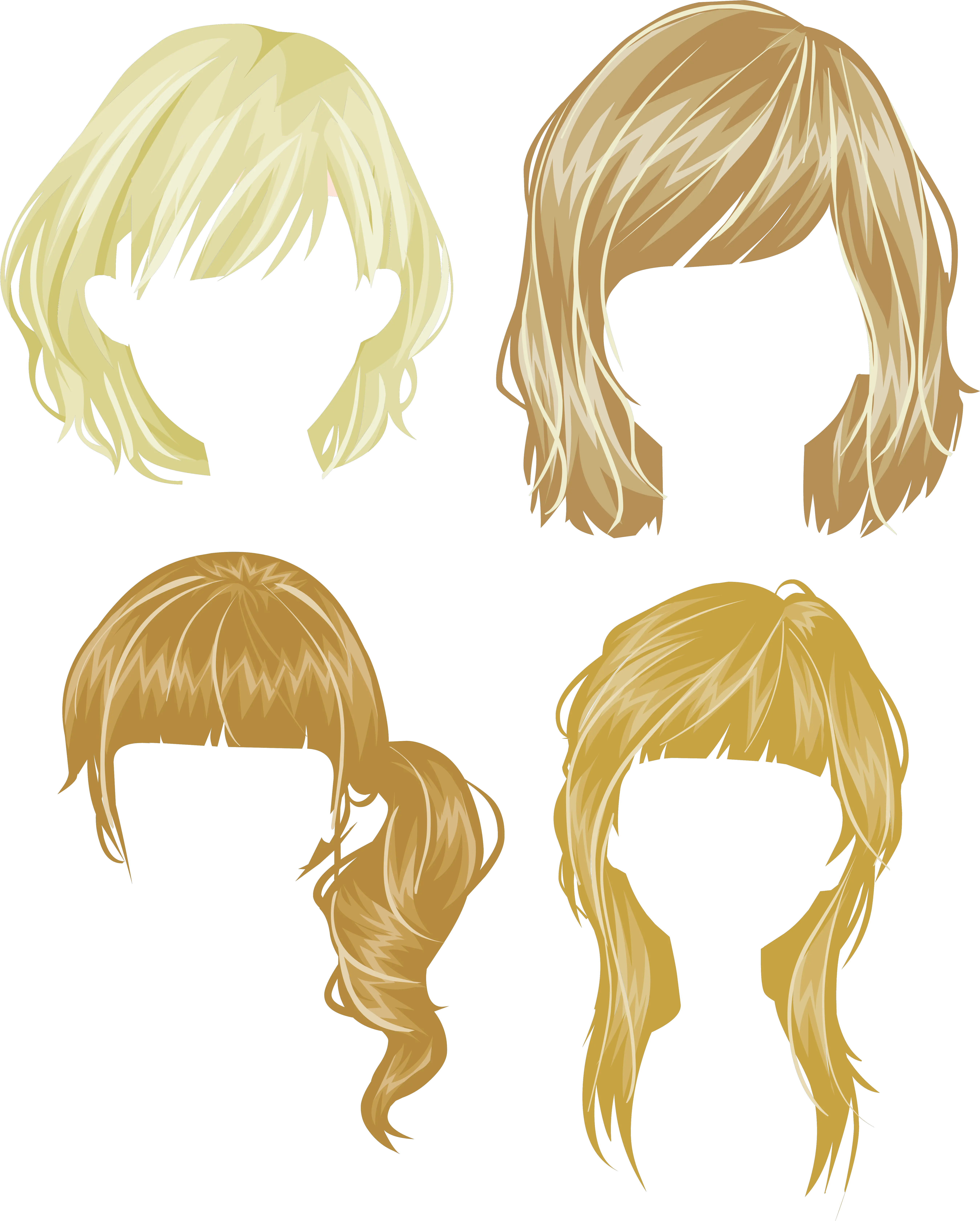  Wig Graphic Transparent Library Png Illustration Wig Png