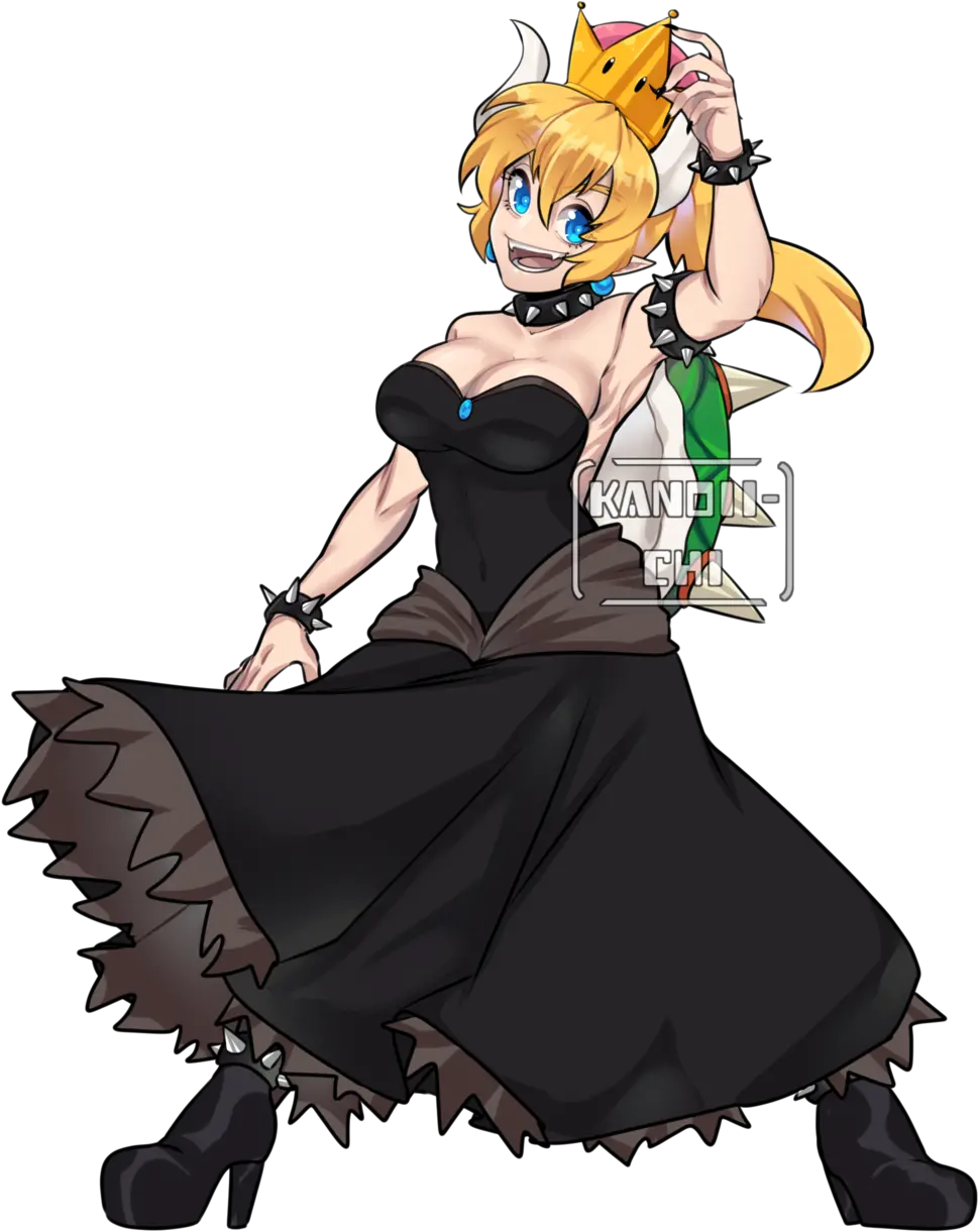  Bowsette Bowsette Render Png Bowsette Png