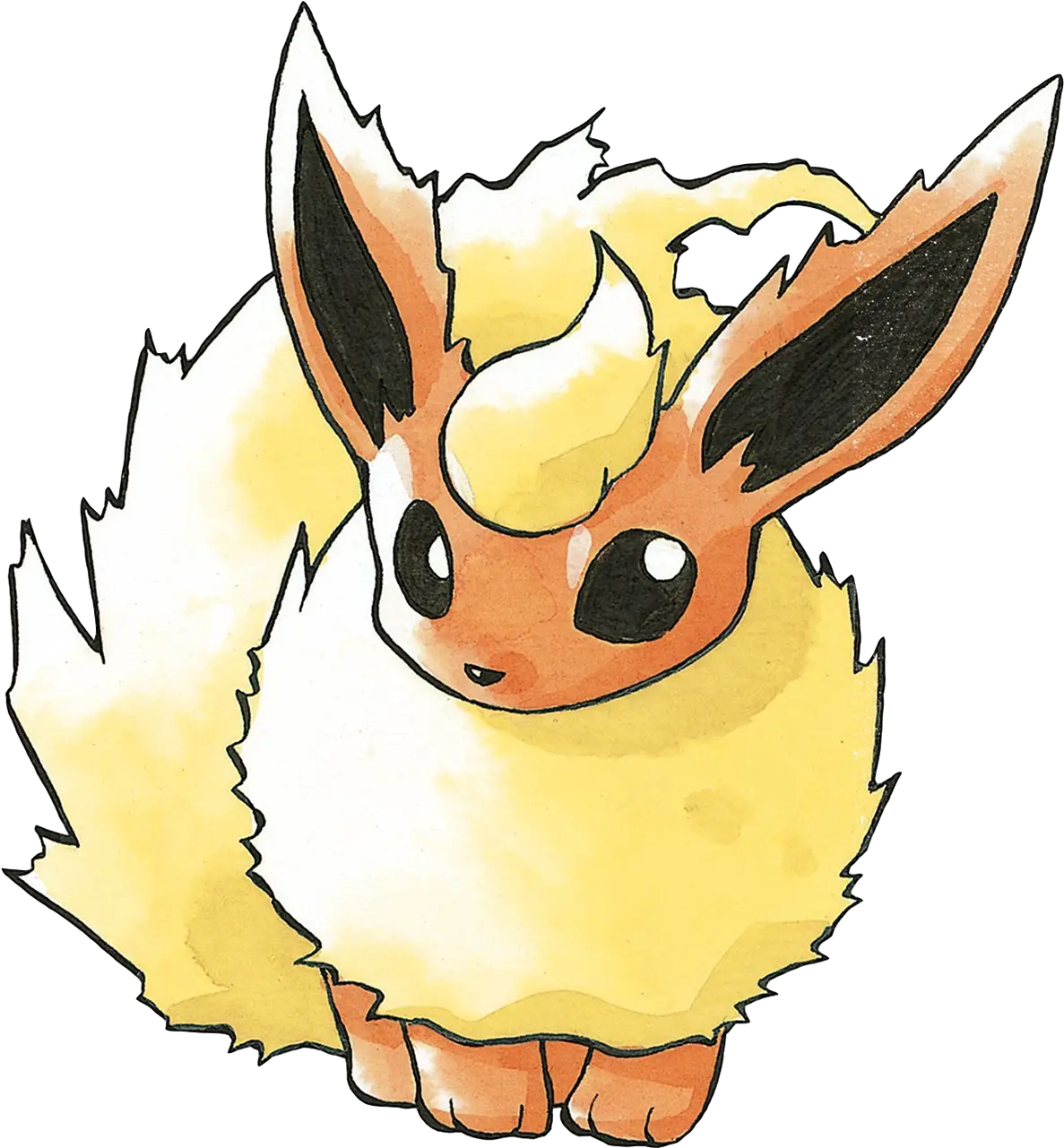  136flareon Rg Flareon Pokemon Png Flareon Png