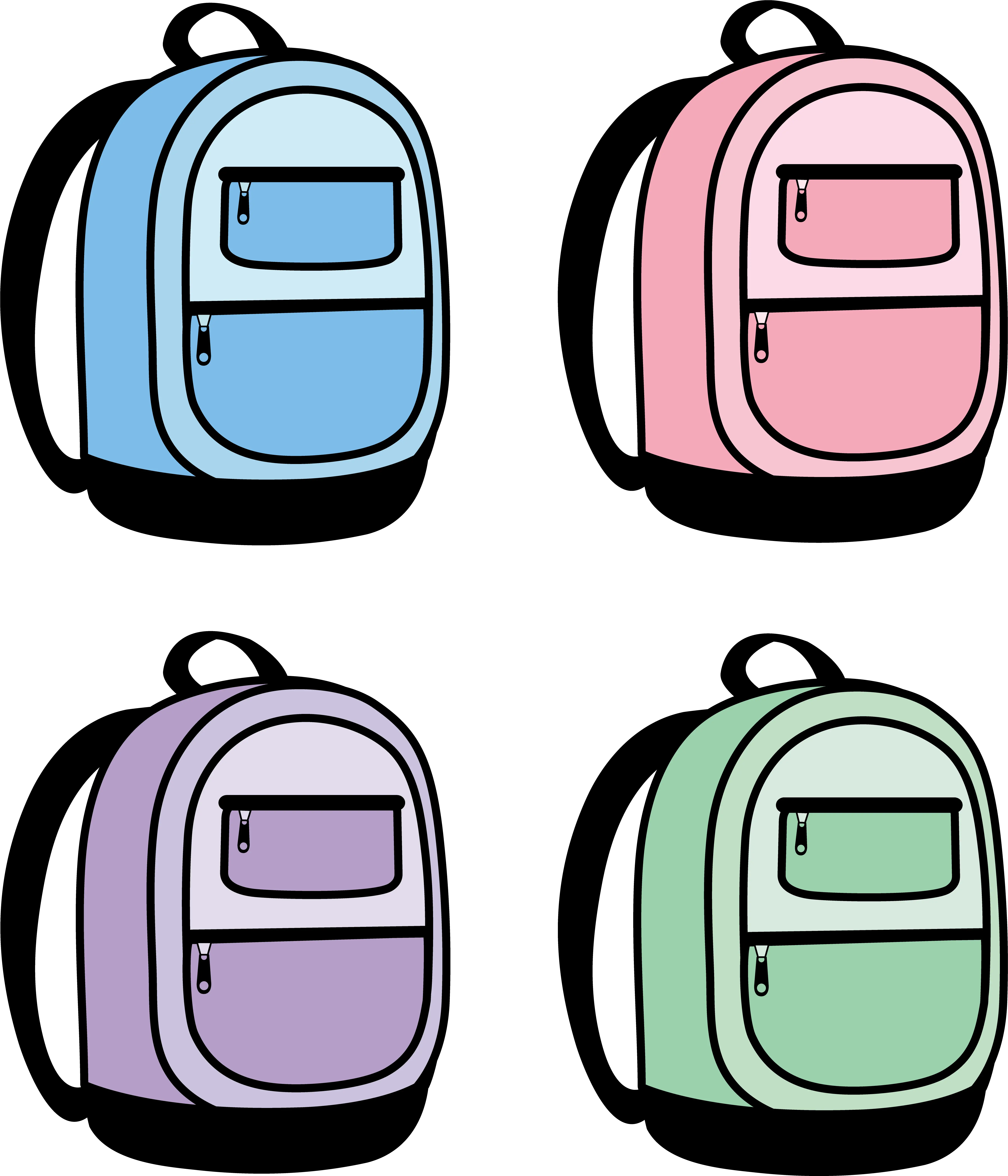  Bookbag Background Transparent Png Backpack Clipart Backpack Transparent Background