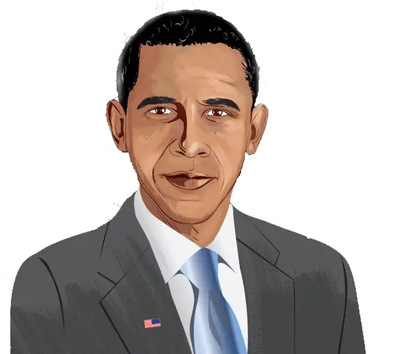  President Obama Download Free Clip Art Man Suit Standing 3 4 Png Obama Transparent