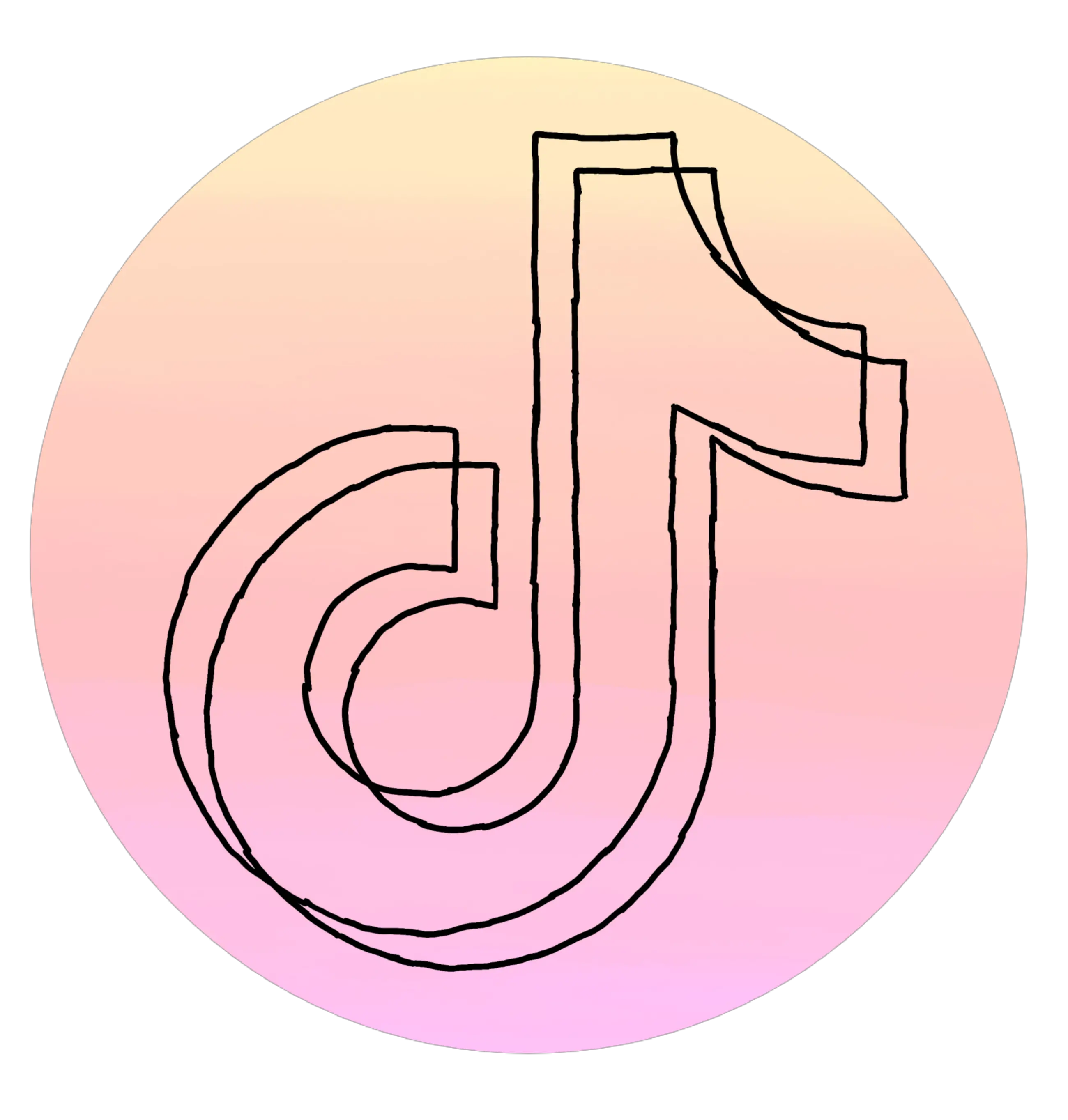  Tik Tok Logo Png Pink Aesthetic Tiktok Logo Tik Tok Png