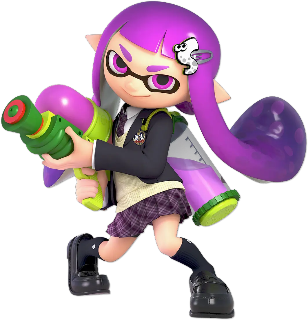  The Smash Bros Purple Inkling Png Inkling Png