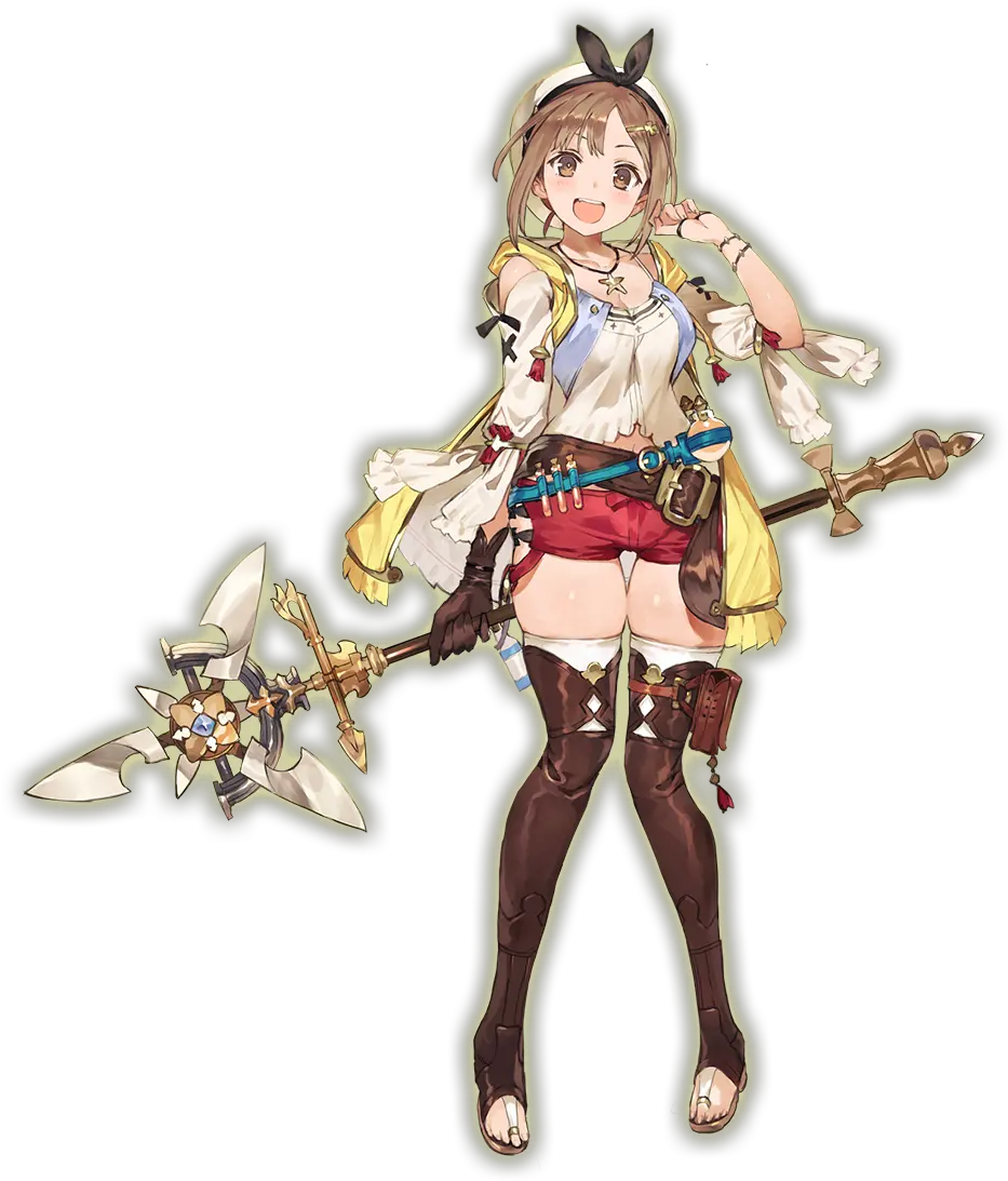  Chara Atelier Ryza Big Thighs Png Chara Png