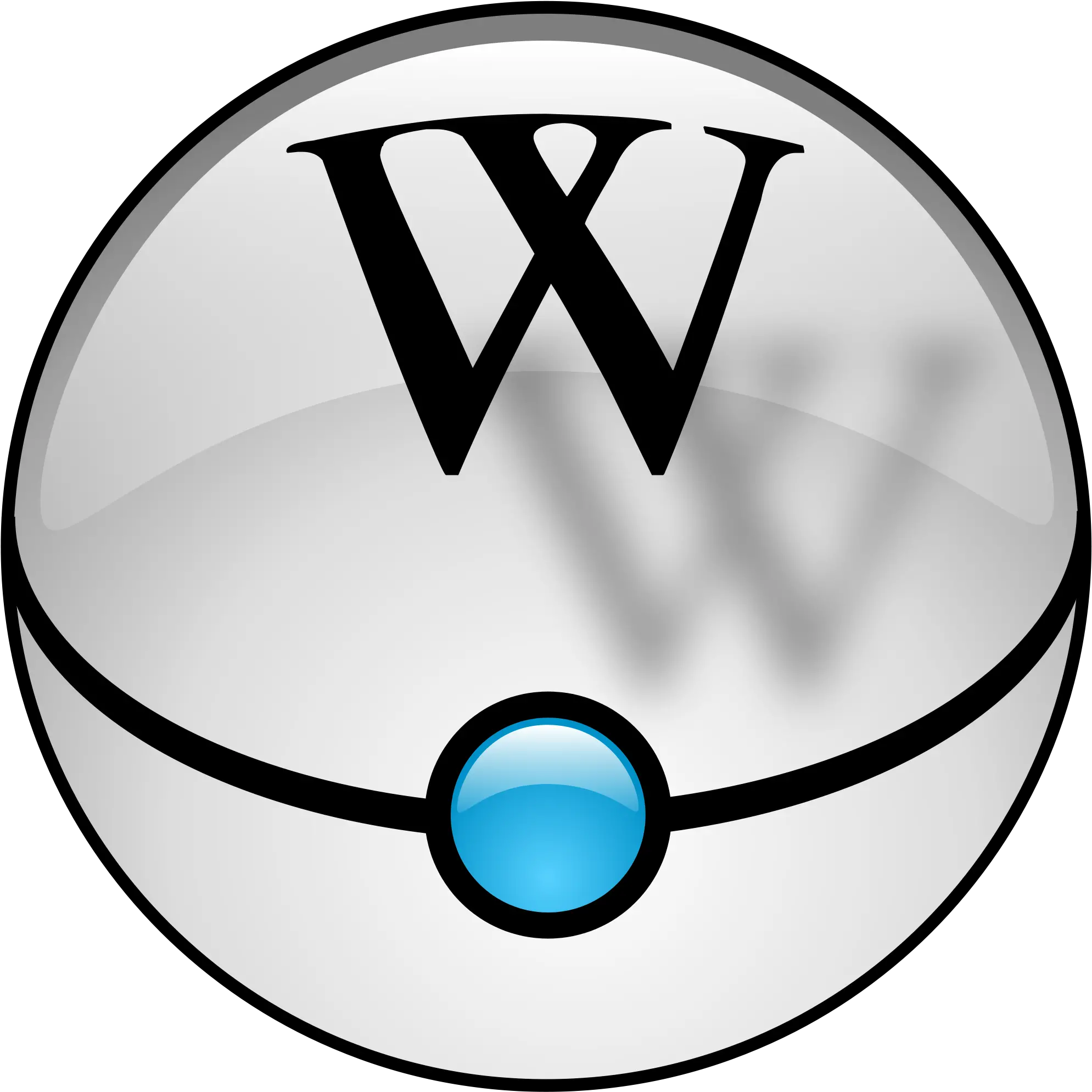  File Wikiball Crystal Wikimedia Commons Circle Png Pokeball Transparent