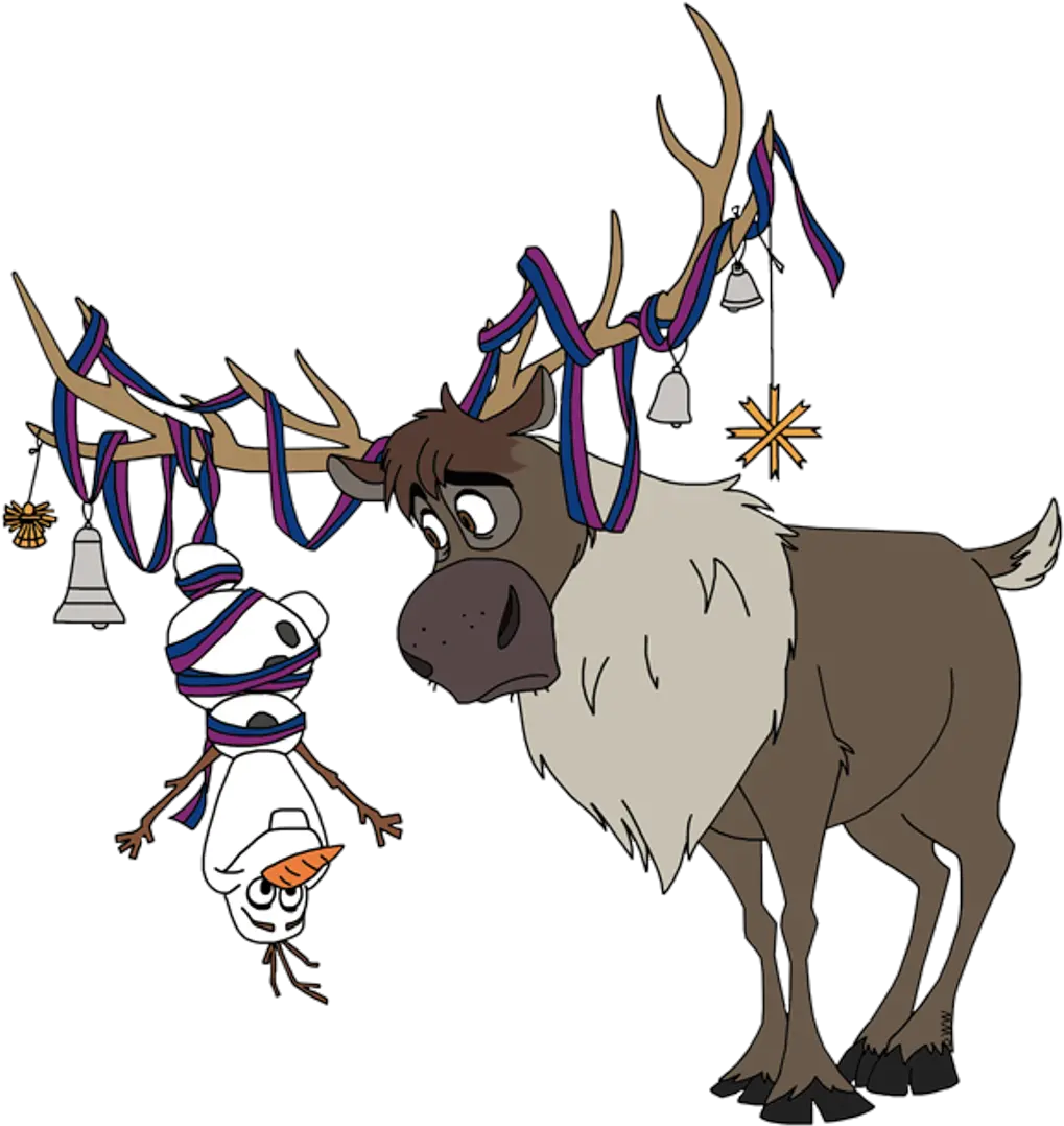  Olaf Und Sven Frozen Hd Png Download Frozen Disney Christmas Clip Art Olaf Transparent