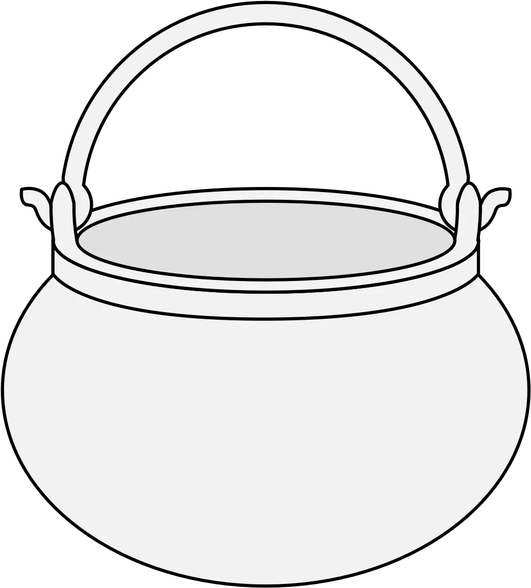  Cauldron Traceable Heraldic Art Lid Png Cauldron Png