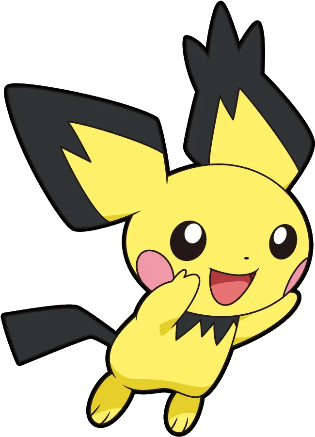  Spiky Eared Pichu Pokemon Pichu Png Pichu Transparent