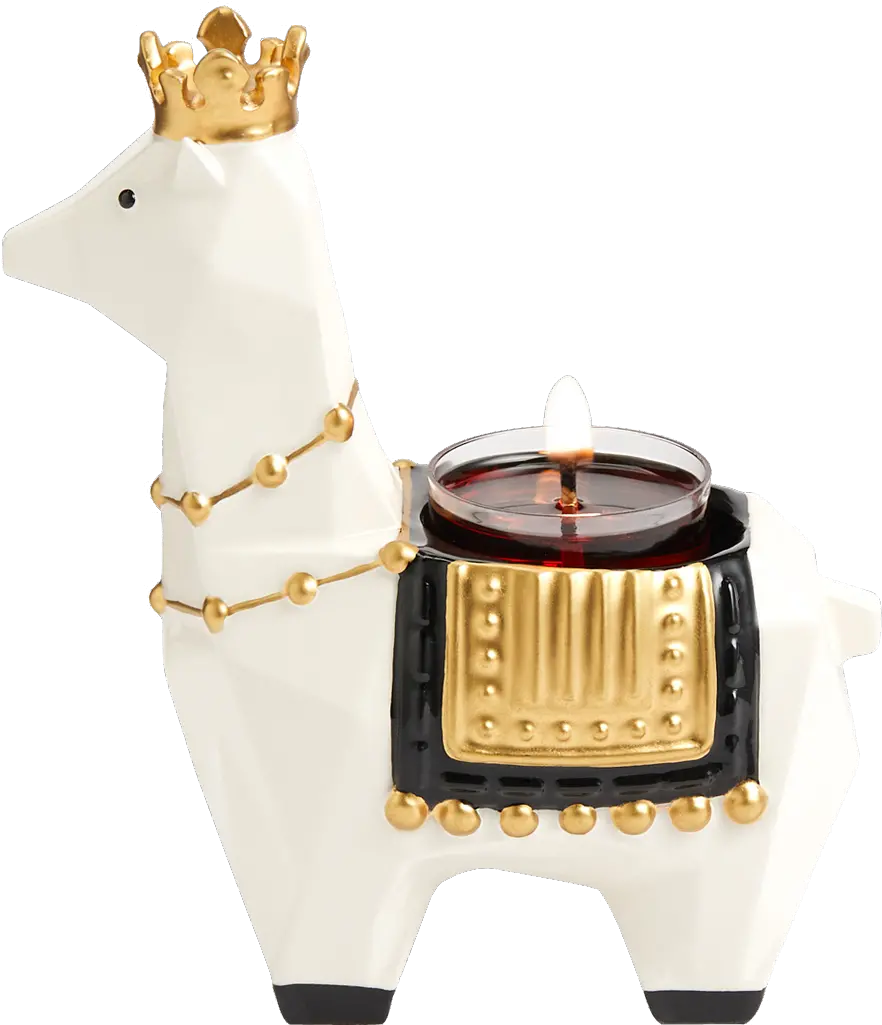  Origami Llama Tealight Candle Holders Partylite Origami Llama Png Llama Transparent