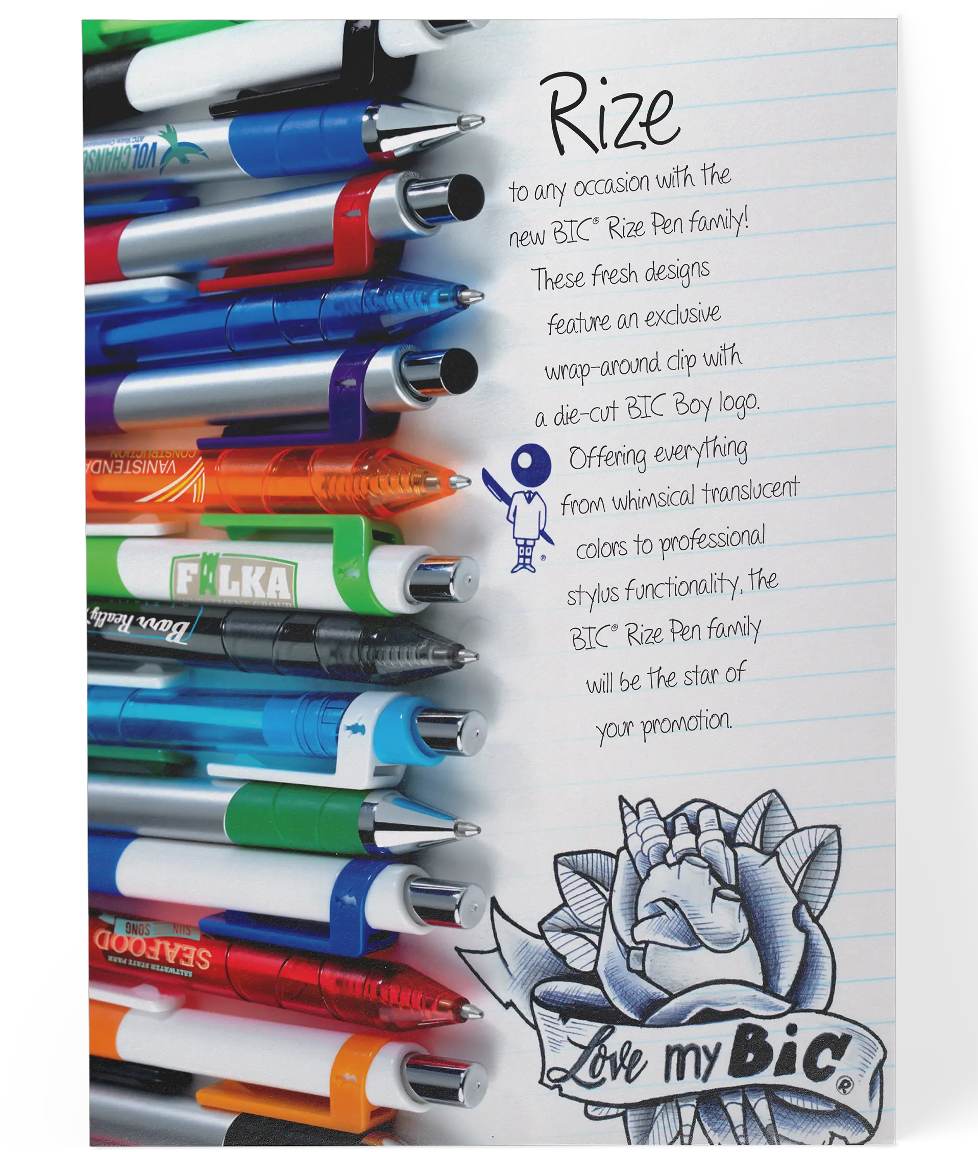  Bic 2016 Illustrated Product Campaign Marking Tool Png Bic Pen Logo