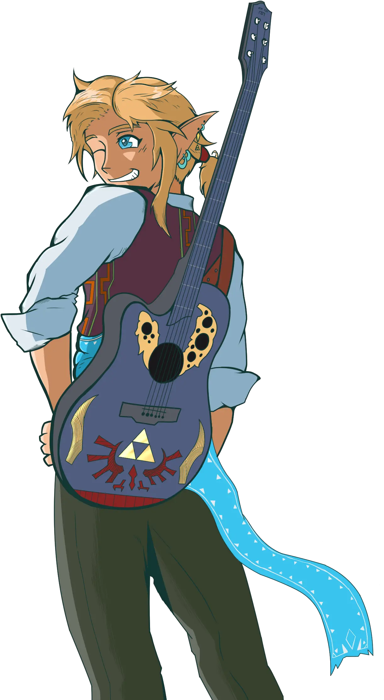  Download Guitar Clipart Mariachi The Legend Of Zelda Png Mariachi Png