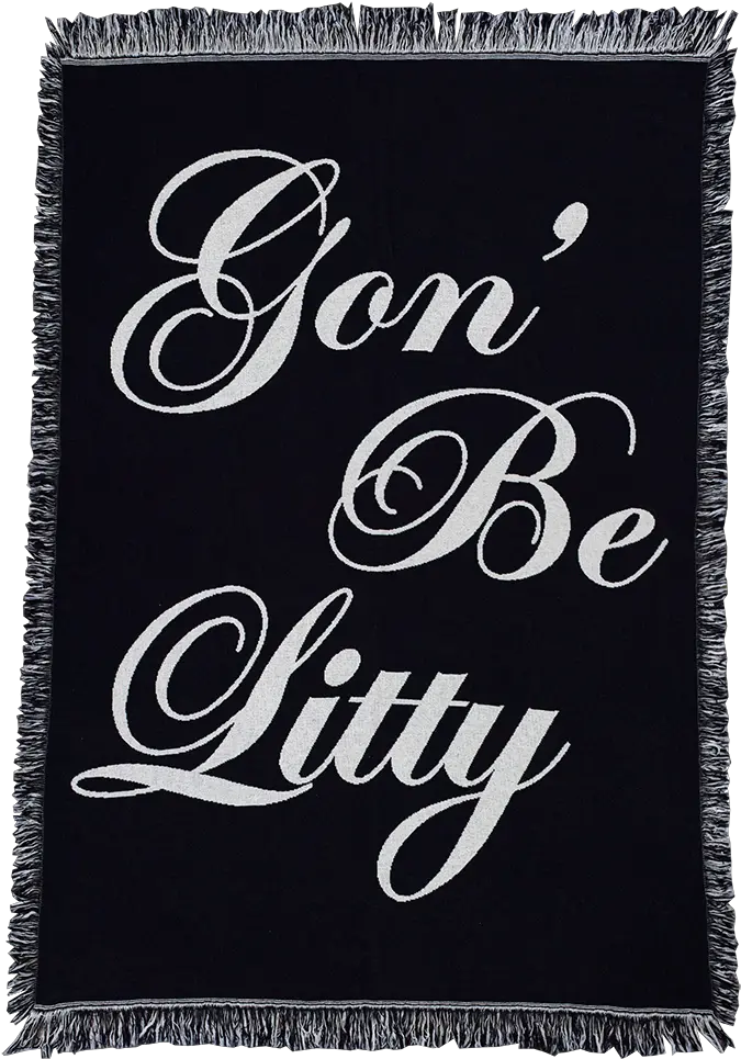  Gonu0027 Be Litty Woven Blanket Beyoncé Png Gon Png