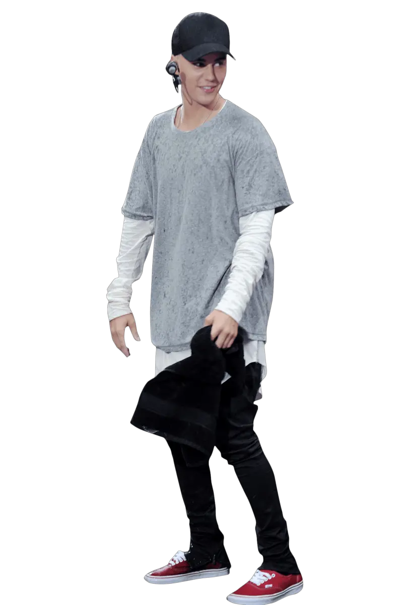  Justin Bieber Performing Sweater Png Stage Png