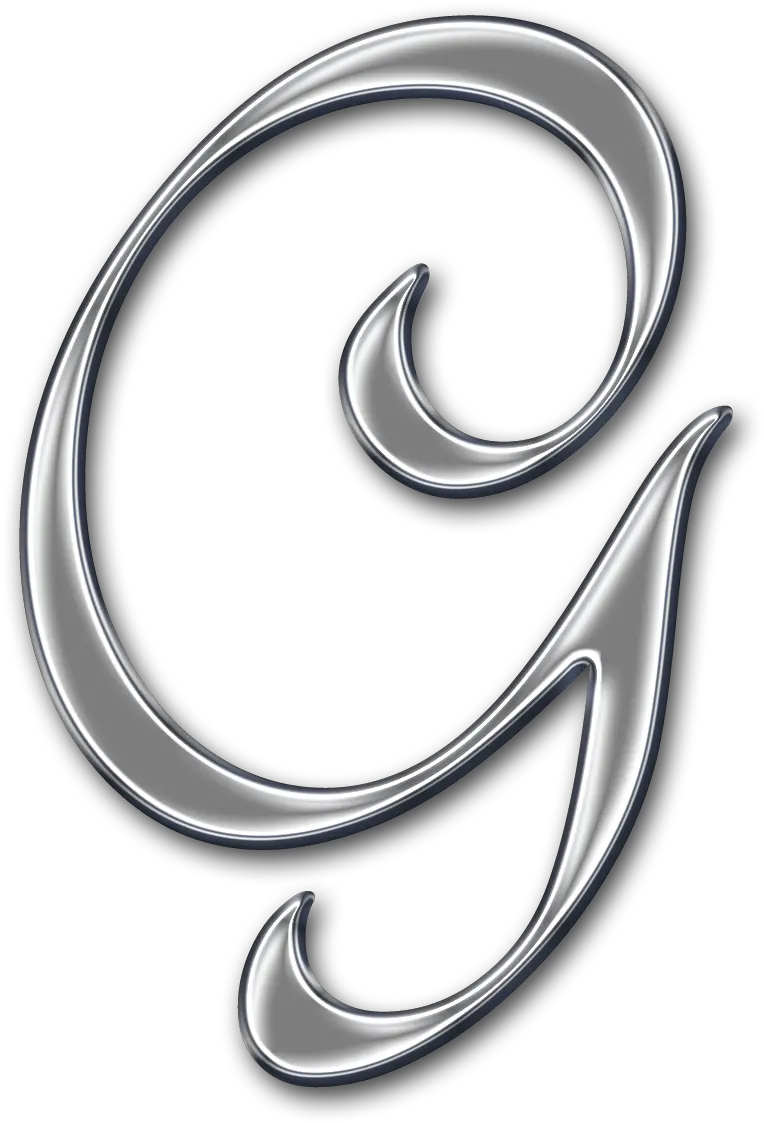  Letter G Free Png Image Cursive Fancy Letter G Www Png