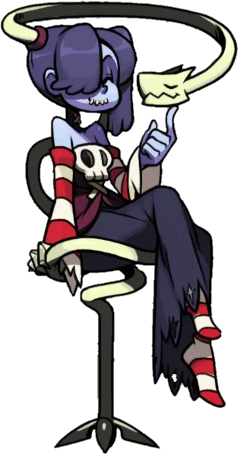  The Most Edited Skullgirls Picsart Squigly Skullgirls Png Valentine Skullgirls Icon