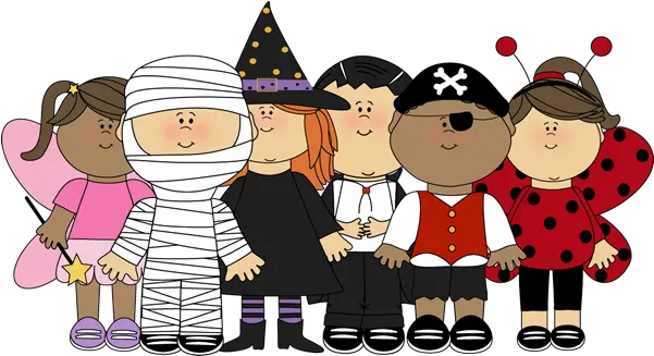  Kids Halloween Party Costume Clipart Png Halloween Party Png