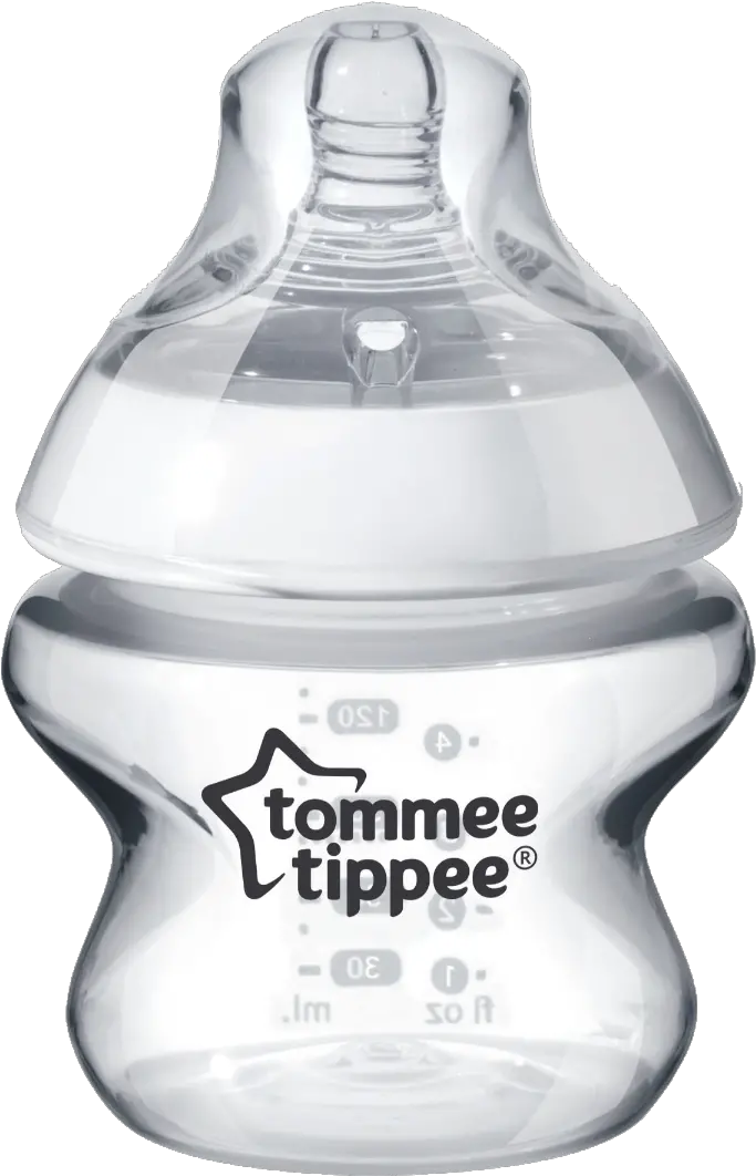  Closer To Nature Baby Bottles Tommee Tippee Clear 5 Oz Png Nature Transparent