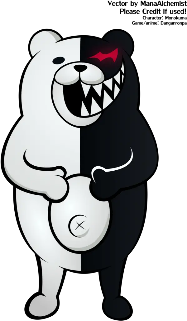  Monokuma Png 8 Image Monokuma Danganronpa Monokuma Png