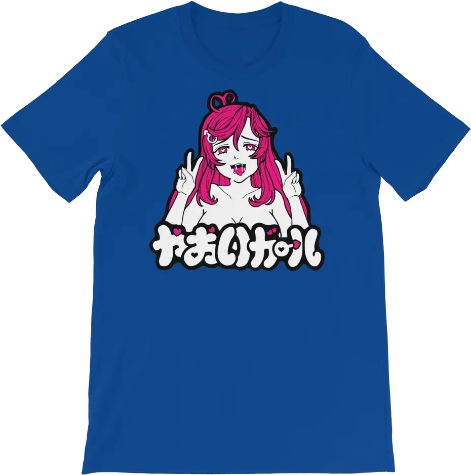  Yuru Chan Ahegao Tshirt White Variant Png Ahegao Transparent