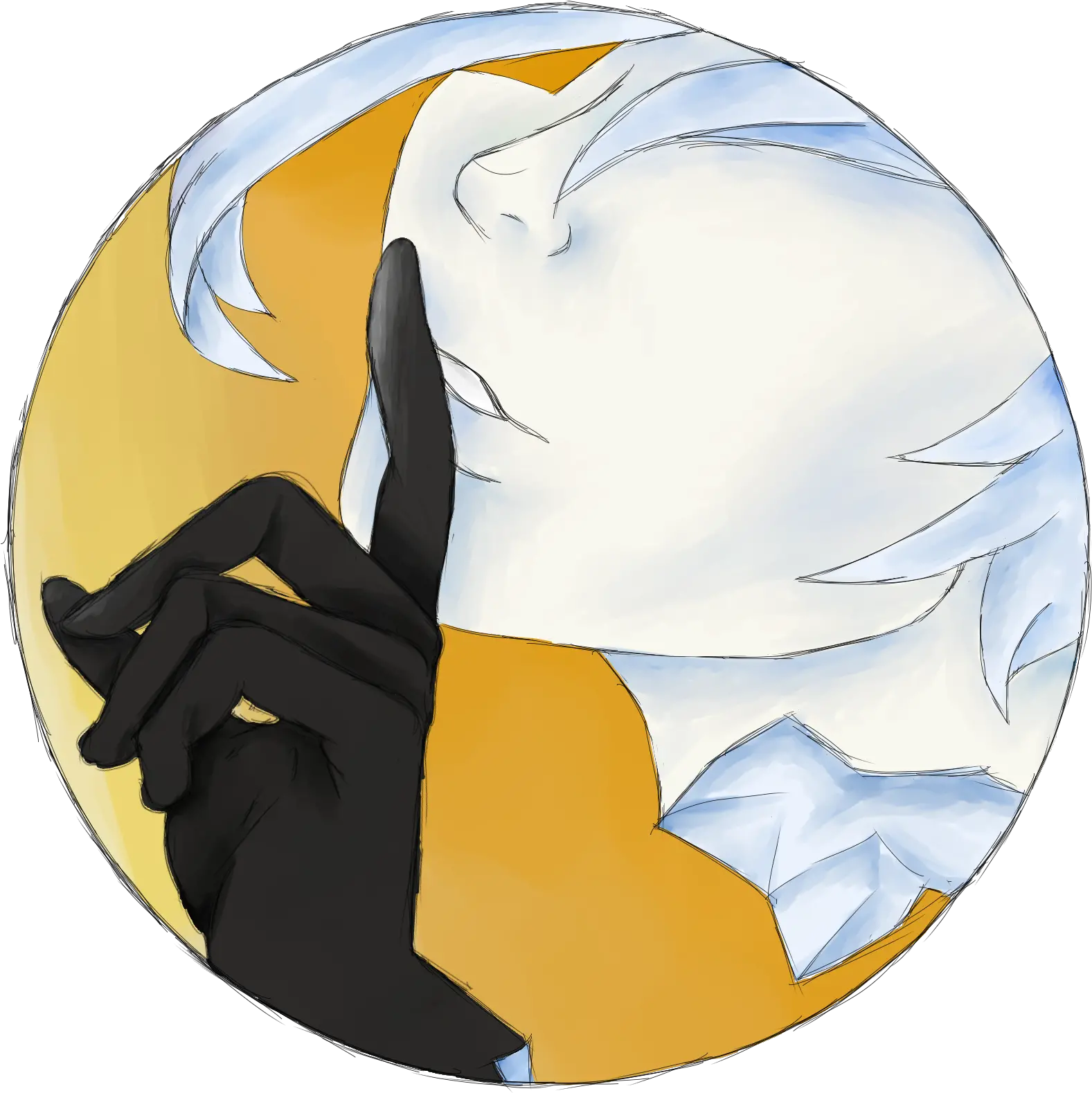  Antarcitite Shh 32mm Badge Cartoon Png Shh Png