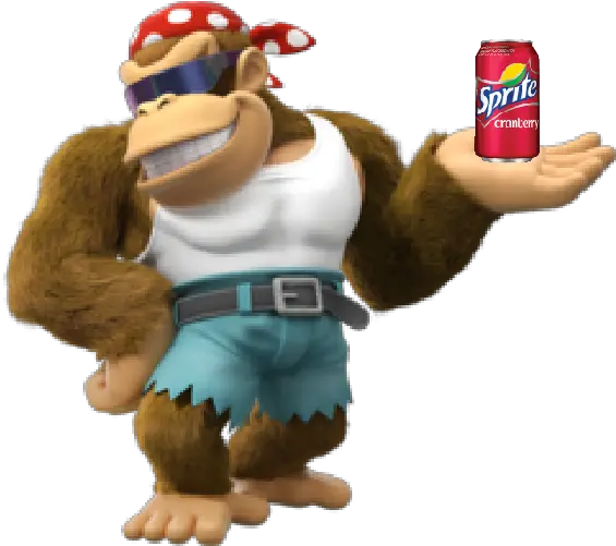  Super Smash Bros Funky Kong Mario Kart Wii Png Cranberry Png