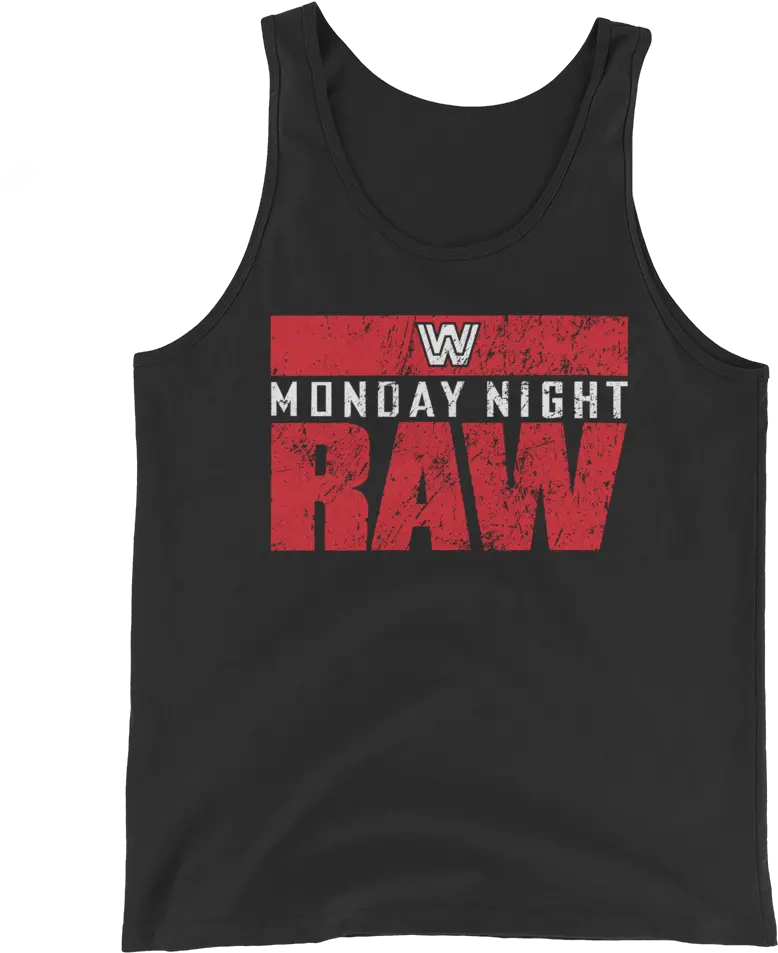  Monday Night Raw Logo Unisex Tank Top Wwf Monday Night Raw Png Raw Logo Png