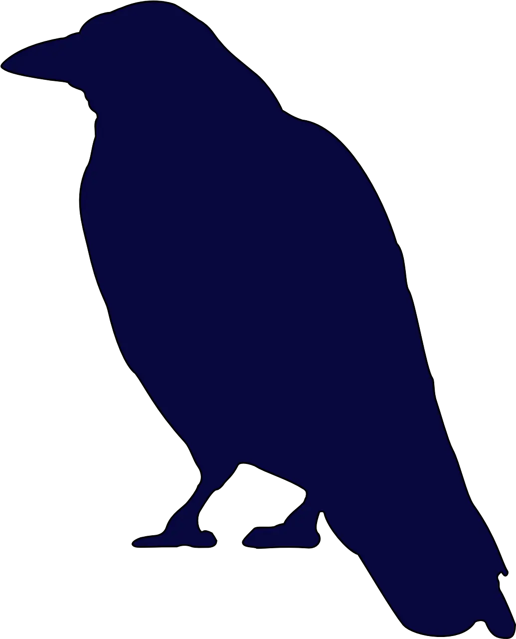  Crow Logo Png Download Crow Silhouette Crow Logo