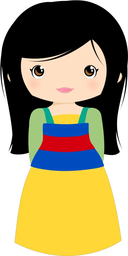  Princesas Disney Cutes Cute Disney Princess Png Mulan Png