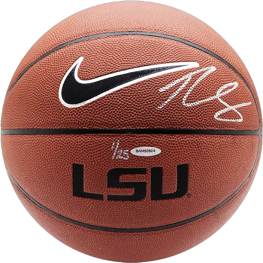  Ben Simmons Signed Nike Lsu Tigers Water Basketball Png Ben Simmons Png