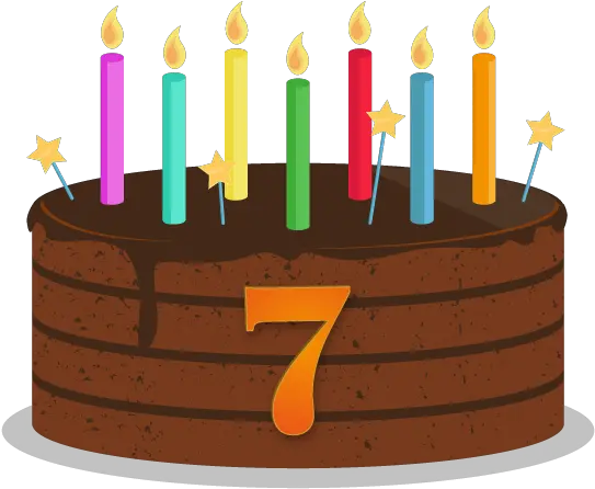  Birthday Cake Png Cake Birthday 7 Years Happy Birthday Cake Png