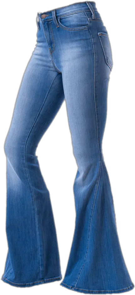  Hippie Bell Bottoms Transparent Png Stickpng Jeans Png