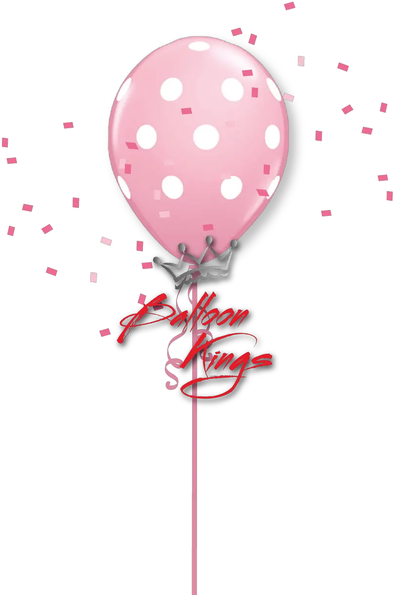  Download Free Png 11in Pink Polka Dots Polka Dot Balloons Polka Dots Png