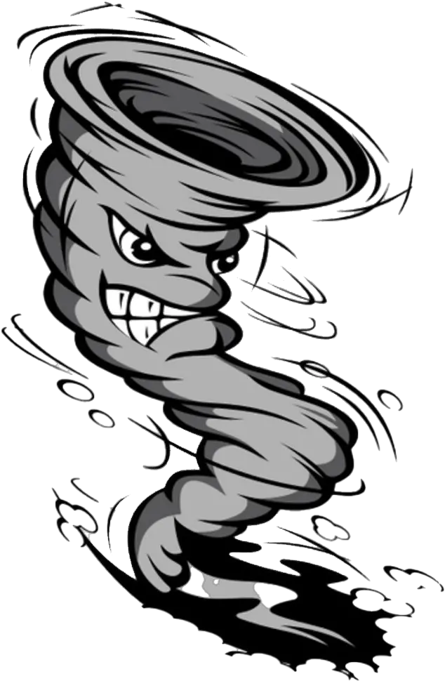  Download Tornado Png Pic Background Cartoon Hurricane Hurricane Transparent