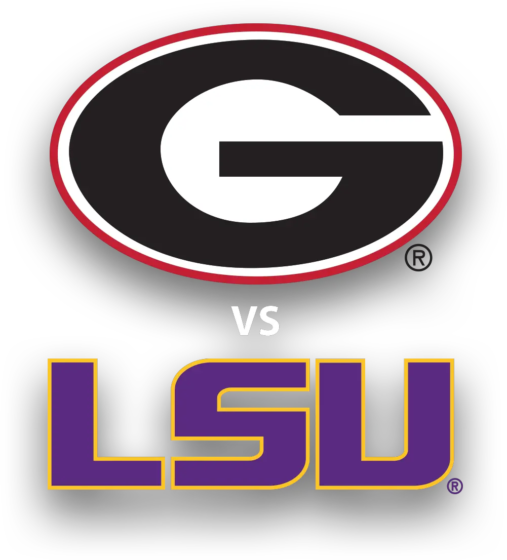  Uga Vs Lsu Dot Png Uga Logo Png