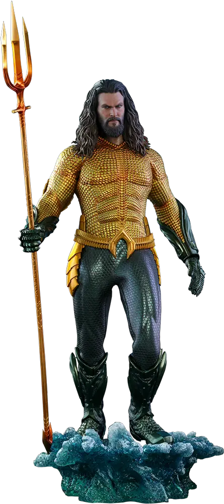  Dc Comics Aquaman Sixth Scale Figure By Hot Toys Aquaman 2018 Hot Toys Png Aquaman Logo Png