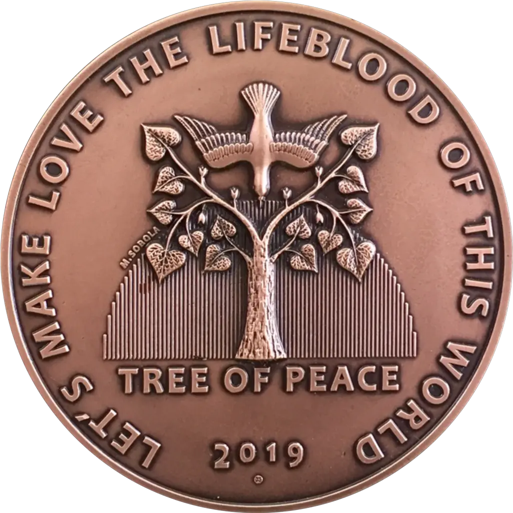  Tree Of Peace Plaque Emblem Png Plaque Png