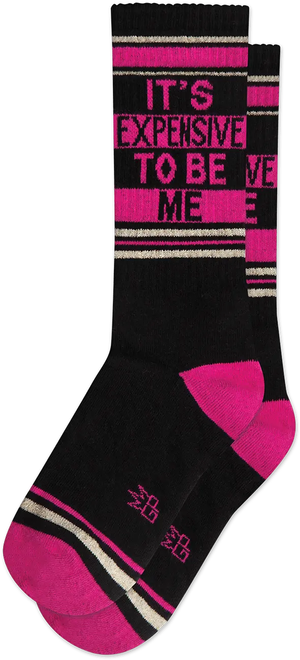  Gumball Poodle Itu0027s Expensive To Be Me Gym Sock For Teen Png Sock Png