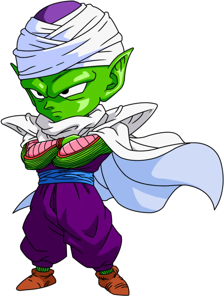  Piccolo Drawing Dragon Ball Huge Dragon Ball Piccolo Chibi Png Piccolo Png