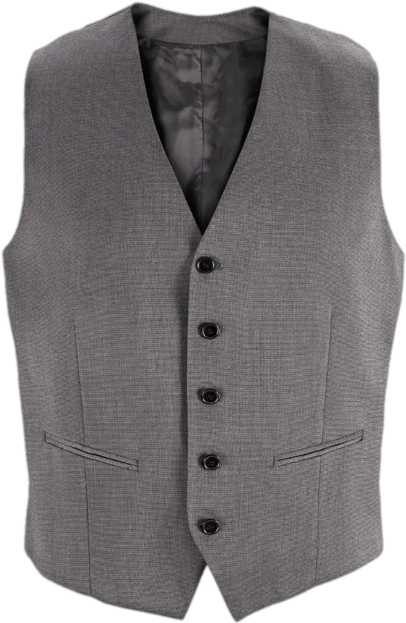  Grey Waistcoat Transparent Png Waistcoat Vest Png