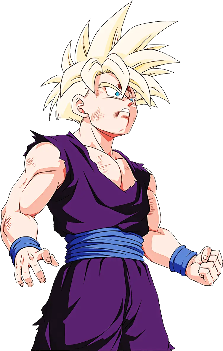  Gohan Art From Teen Gohan Dokkan Render Png Gohan Icon