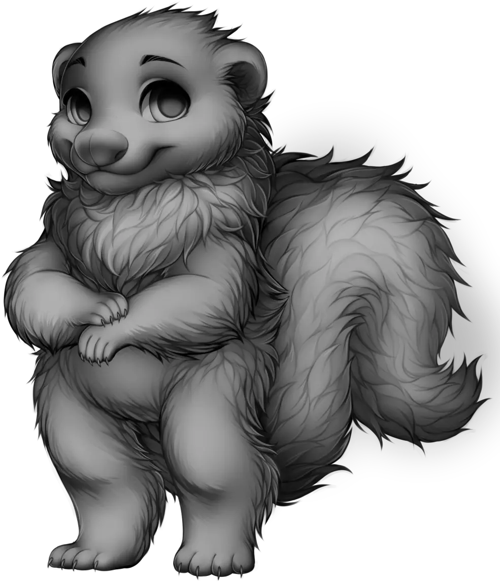  Skunk Png Transparent Images Free Download Furvilla Skunk Base Skunk Transparent