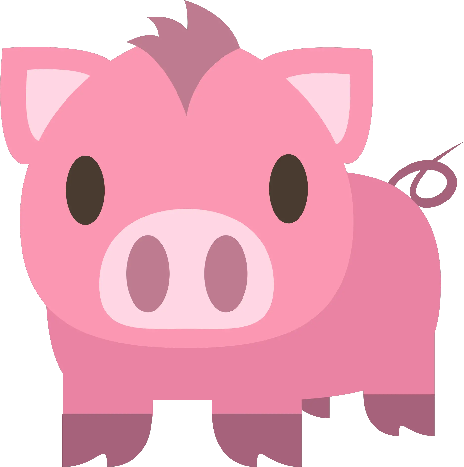  Download Open Pig Joypixels Png Pig Emoji Png