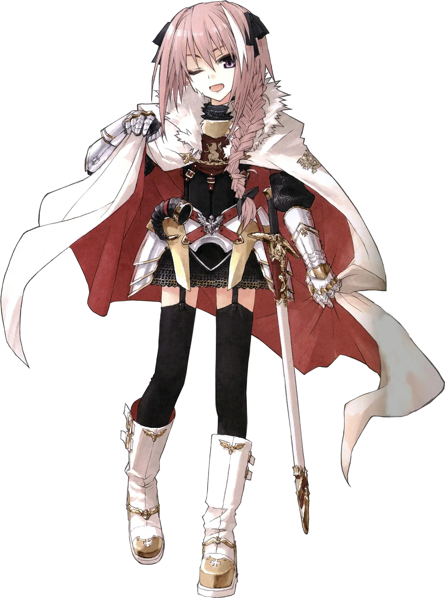  Rider Of Black Png Astolfo Transparent