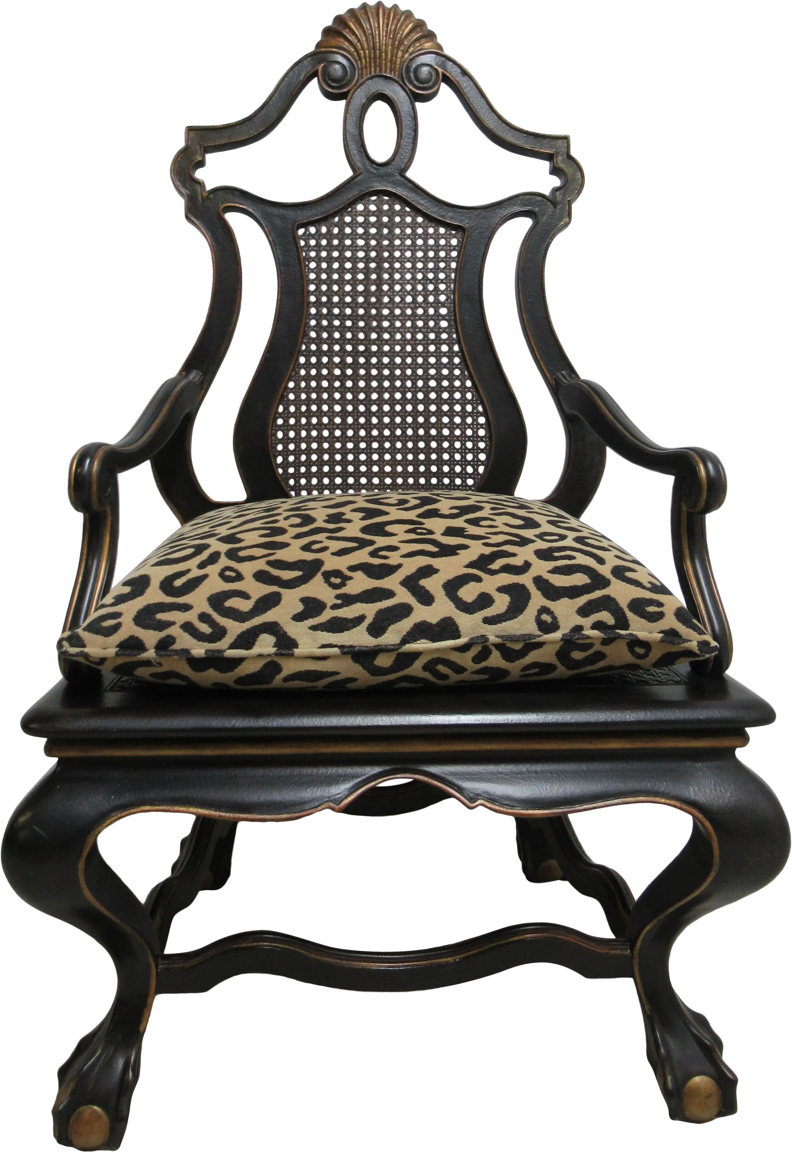  Modern Oversized Maitland Smith Ball Armchair Png Throne Chair Png