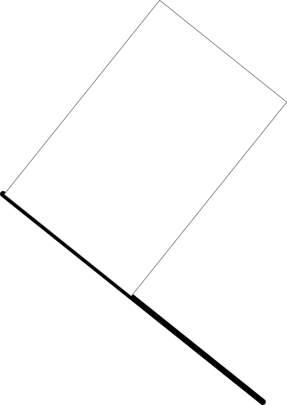  Download Free Png White Flag Dlpngcom Monochrome Race Flag Png