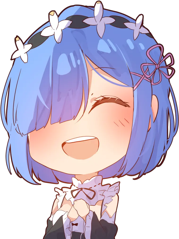  My Bias Rem Chibi Rem Sticker Png Rem Png