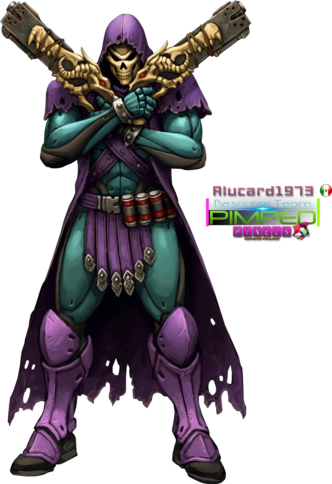  Overwatch Reaper Skin Idea Skeletor Overwatch Fan Made Skins Png Skeletor Png