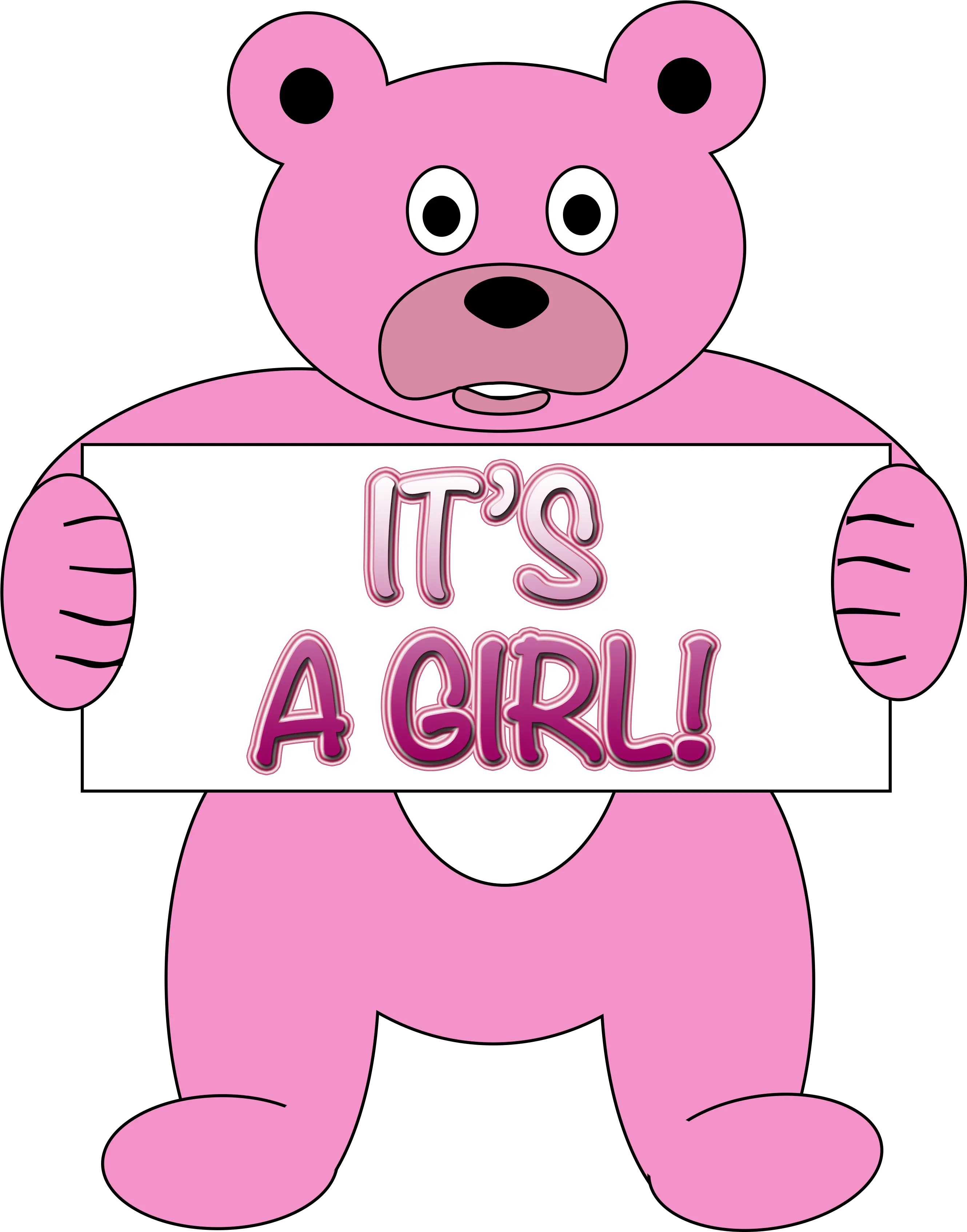  Its A Girl Png Picture 388307 Teddy Bear Its A Girl Png